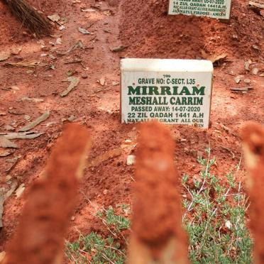 CARRIM Mirriam Meshall -2020