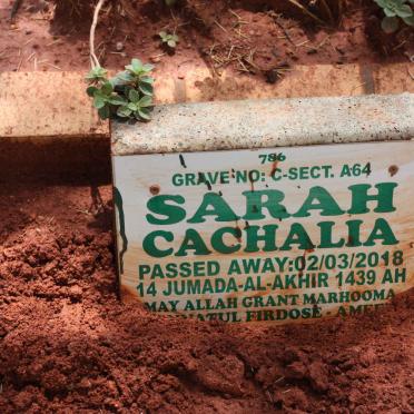 CACHALIA Sarah -2018