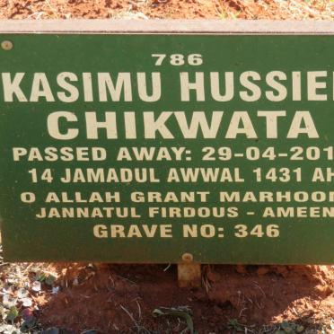 CHIKWATA Kasimu Hussien -2010