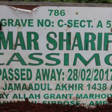 CASSIMO Omar Sharifo -2017