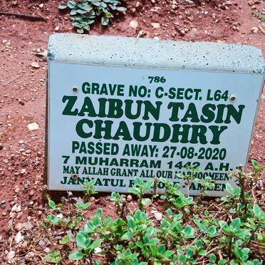 CHAUDHRY Zaibun Tasin -2020