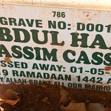 CASSIM Abdul Haab Cassim -2021