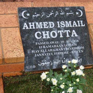 CHOTTA Ahmed Ismail -2018