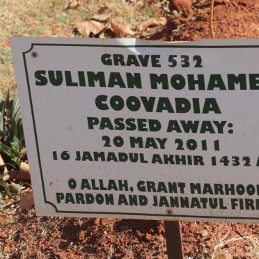 COOVADIA Suliman Mohamed -2011