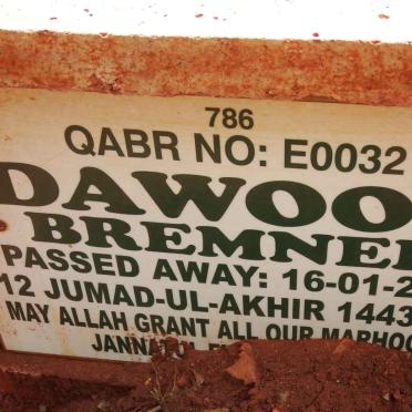 DAWOOD Bremner -2022