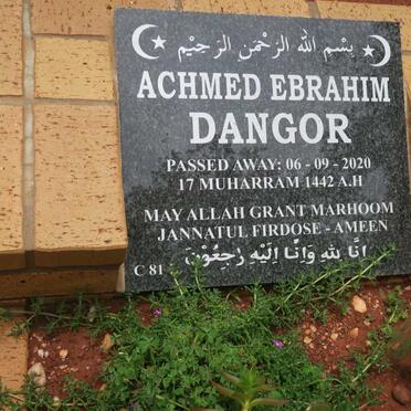 DANGOR Achmed Ebrahim -2020
