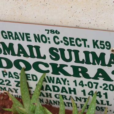 DOCKRAT Ismail Suliman -2020