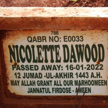 DAWOOD Nicolette -2022