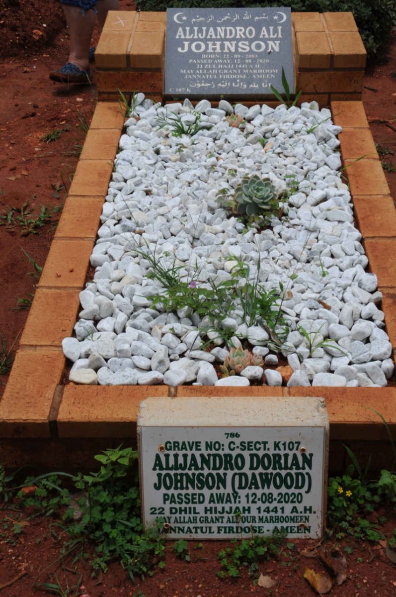 DAWOOD Alijandro Dorian Johnson 2003-2020