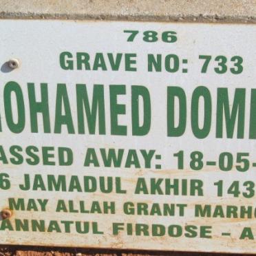 DOMINGO Mohamed -2012