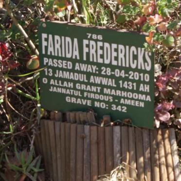 FREDERICKS Farida -2010