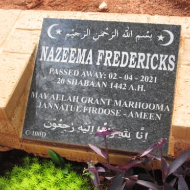 FREDERICKS Nazeema -2021