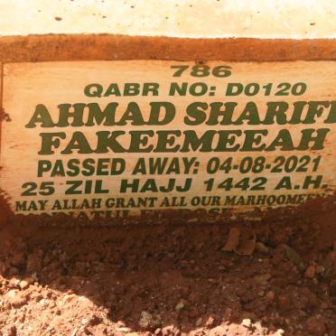 FAKEEMEEAH Ahmad Shariff -2021