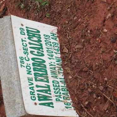 GALCHU Awal Erbbo -2018