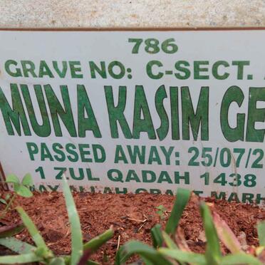 GEELE Muna Kasim -2017