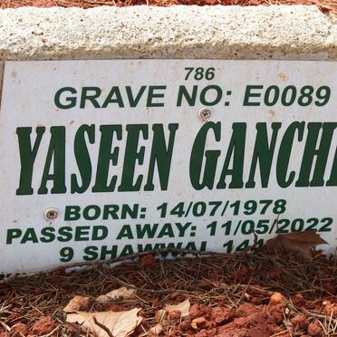 GANCHI Yaseen 1978-2022