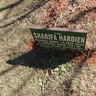 HARDIEN Sharifa -2010