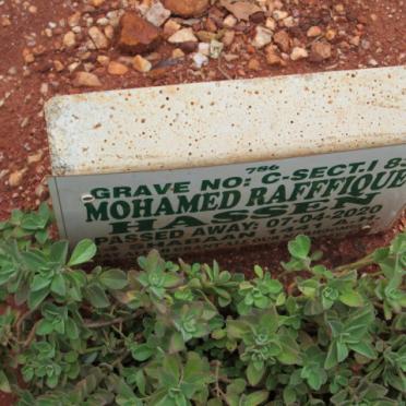 HASSEN Mohamed Rafffique -2020