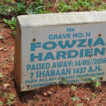 HARDIEN Fowzia -2016