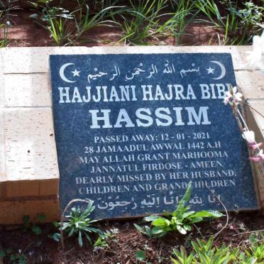 HASSIM Hajjiani Hajra Bibi -2021