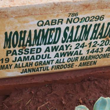 HADJEE Mohammed Salim -2021