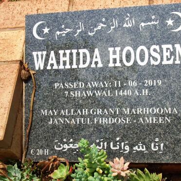 HOOSEN Wahida Bee -2019