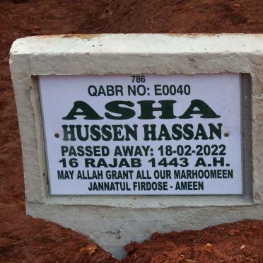 HASSAN Asha Hussen -2022