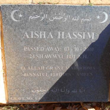 HASSIM Aisha -2010