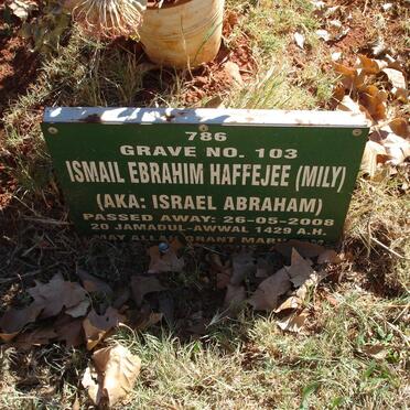 HAFFEJEE Ismail Ebrahim -2008