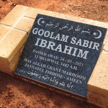 IBRAHIM Goolam Sabir -2021