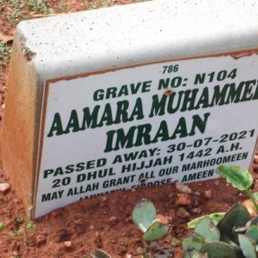 IMRAAN Aamara Muhammed -2021