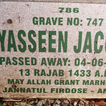 JACOBS Yasseen -2012