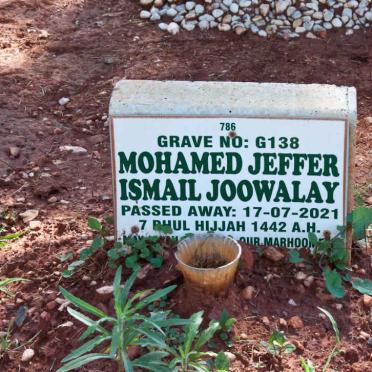 JOOWALAY Mohamed Jeffer Ismail -2021