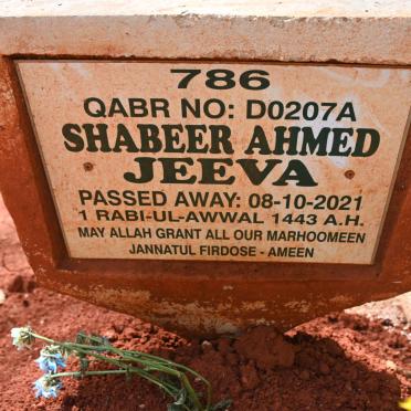 JEEVA Shabeer Ahmed -2021