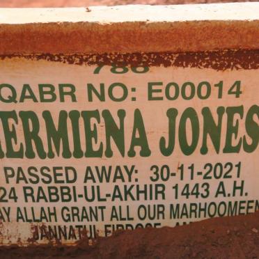 JONES Hermiena -2021