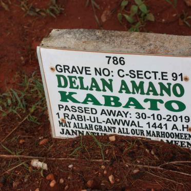 KABATO Delan Amano -2019