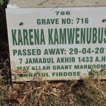 KAMWENUBUSA Karena -2012