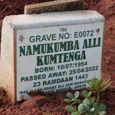 KUMTENGA Namukumba Alli 1954-2022