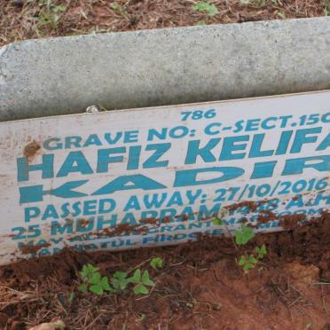 KADIR Hafiz Kelifa -2016