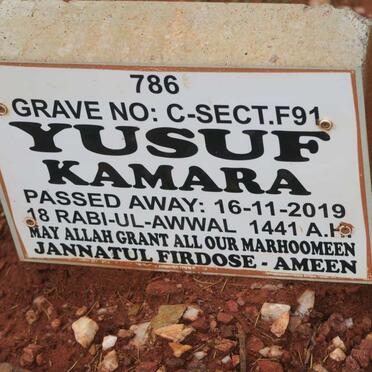 KAMARA Yusuf -2019
