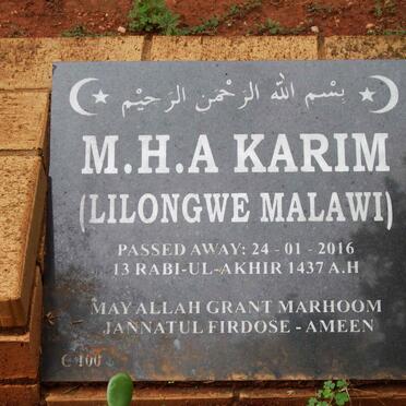 KARIM M.H.A. -2016