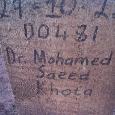 KHOTA Mohamed Saeed -2022