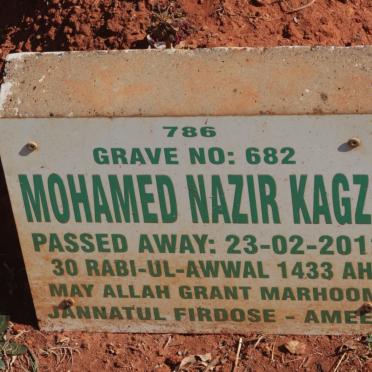 KAGZI Mohamed Nazir -2012