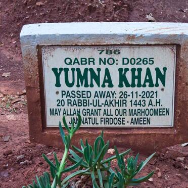 KHAN Yumna -2021