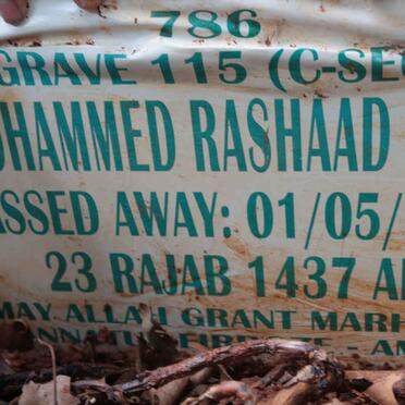 KHAN Mohammed Rashaad -2016