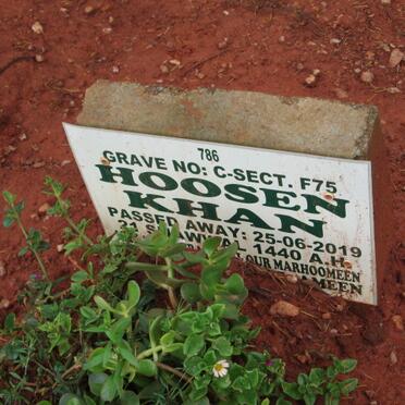 KHAN Hoosen -2019