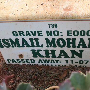 KHAN Ismail Mohamed -2021