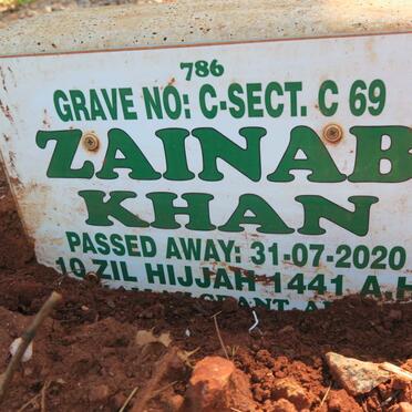 KHAN Zainab -2020