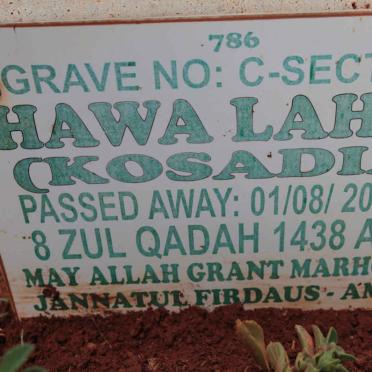 LAHER Hawa nee KOSADIA -2017