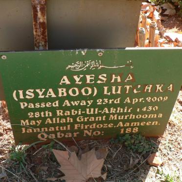 LUTCHKA Ayesha -2009